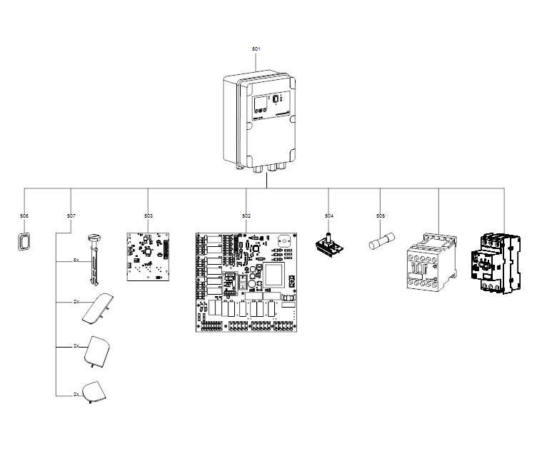 GRUNDFOS Doppelpumpenhebeanlage MOG.26.3.2 - Art. 97901130