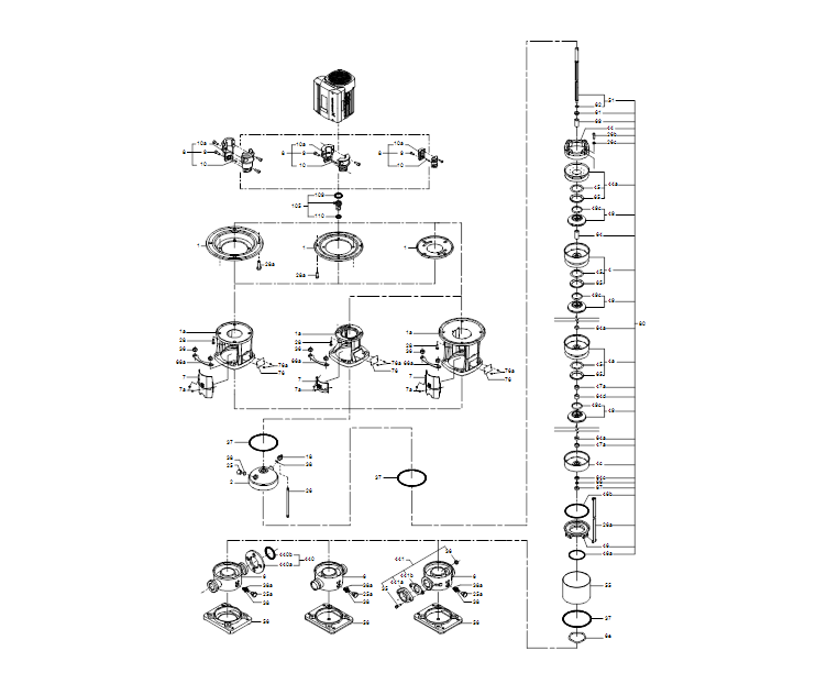 GRUNDFOS Kreiselpumpe CRN 15-16 S-P-A-E-HQQE - Art. 96512213