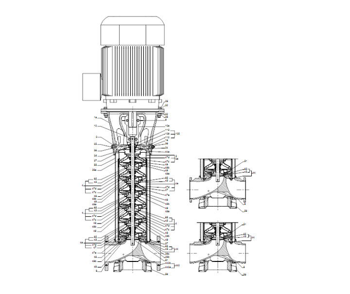 GRUNDFOS Kreiselpumpe CRNE 95-2-1 N-F-A-V-HQQV - Art. 99264441