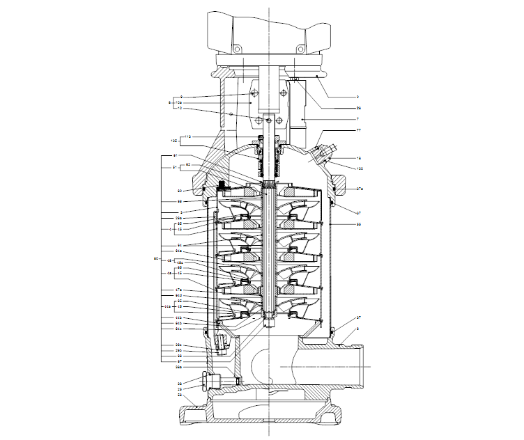 GRUNDFOS Kreiselpumpe CRI 20-2 A-CA-A-E-HQQE - Art. 96500547