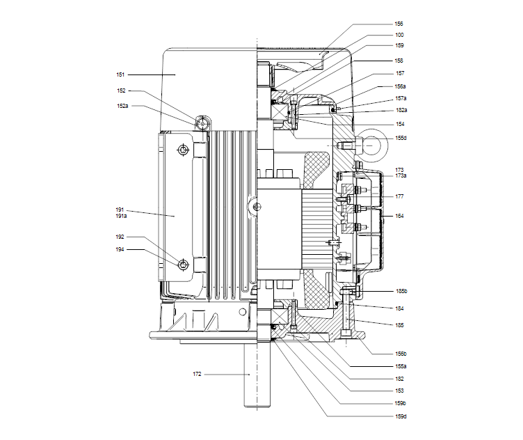 GRUNDFOS Kreiselpumpe CRN 32-10 A-F-A-E-HQQE - Art. 96122369