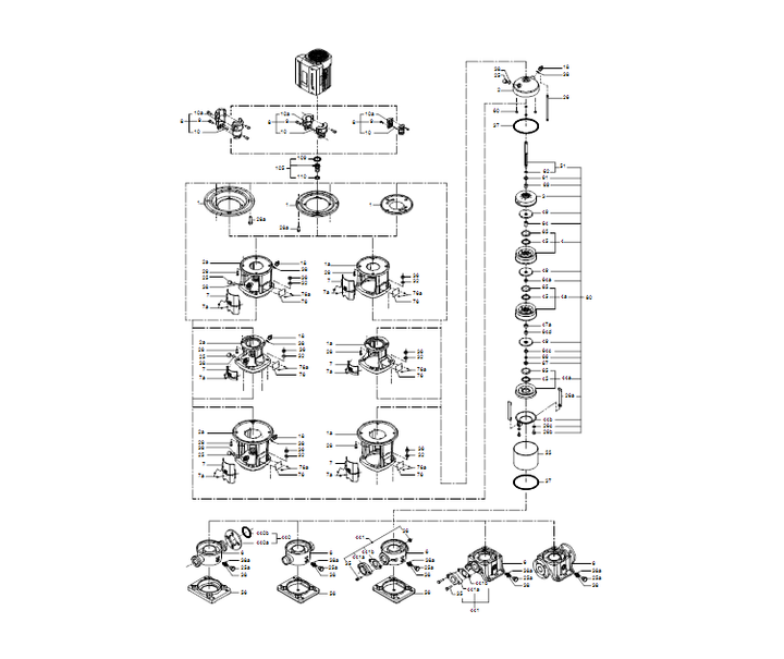 GRUNDFOS Kreiselpumpe CRI 10-16 A-FGJ-A-V-HQQV - Art. 96501346