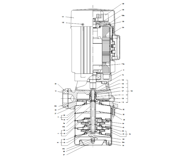 GRUNDFOS Eintauchpumpe MTH 8-5/1 A-W-A-AQQV - Art. 98891477