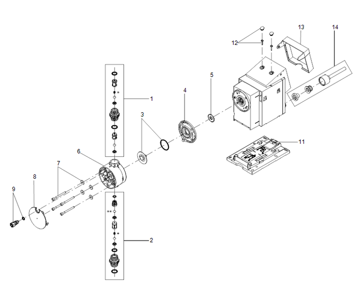 GRUNDFOS Digitale Dosierpumpe DDA 7.5-16 FCM-PP/V/C-F-31U2U2FG - Art. 97722010