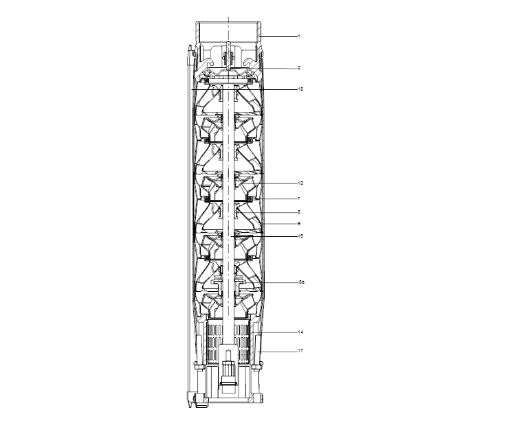 GRUNDFOS Unterwasserpumpen SPE 46-6 - Art. 99890595