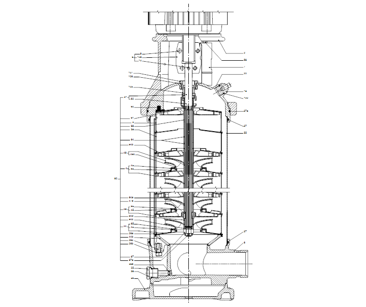 GRUNDFOS Kreiselpumpe CRT 16-10 A-P-A-E-AUUE - Art. 96117251