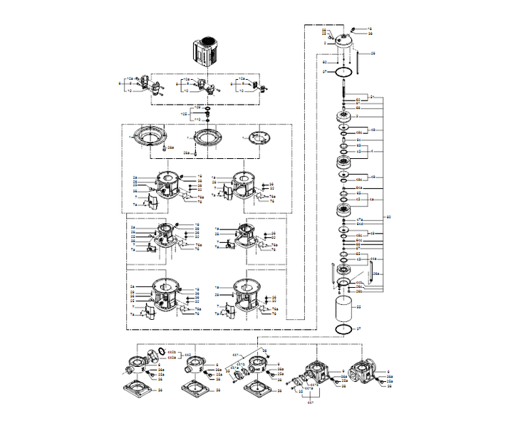 GRUNDFOS Kreiselpumpe CRI 20-6 A-FGJ-A-V-HQQV - Art. 96500612