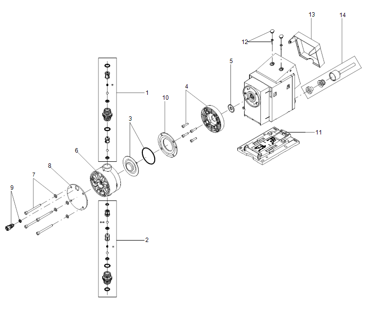 GRUNDFOS Digitale Dosierpumpe DDA 30-4 AR-PVC/V/C-F-32U2U2FG - Art. 97722258