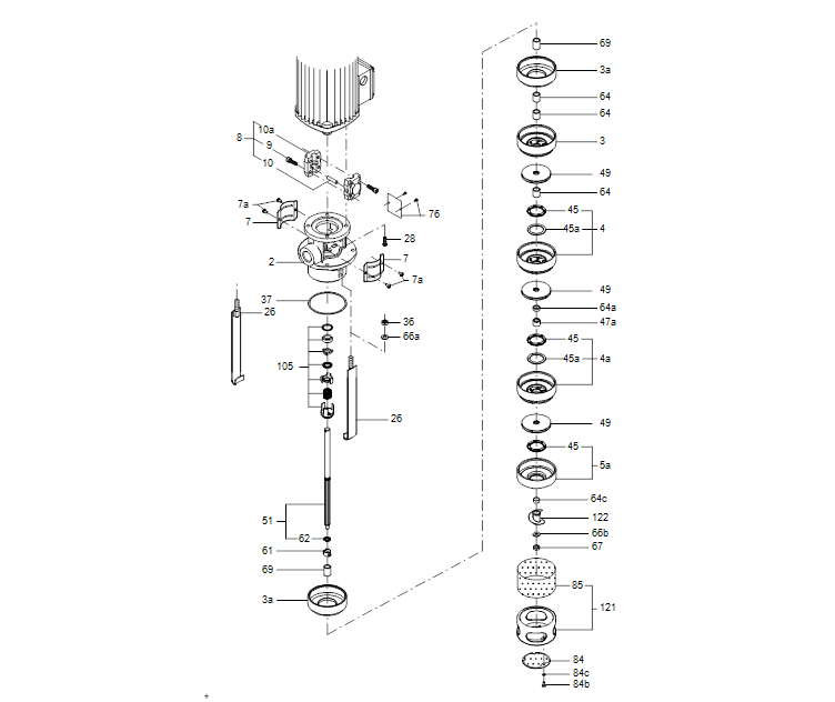 GRUNDFOS Eintauchpumpe SPK 4-19/15 A-W-A-AUUV - Art. 98776565