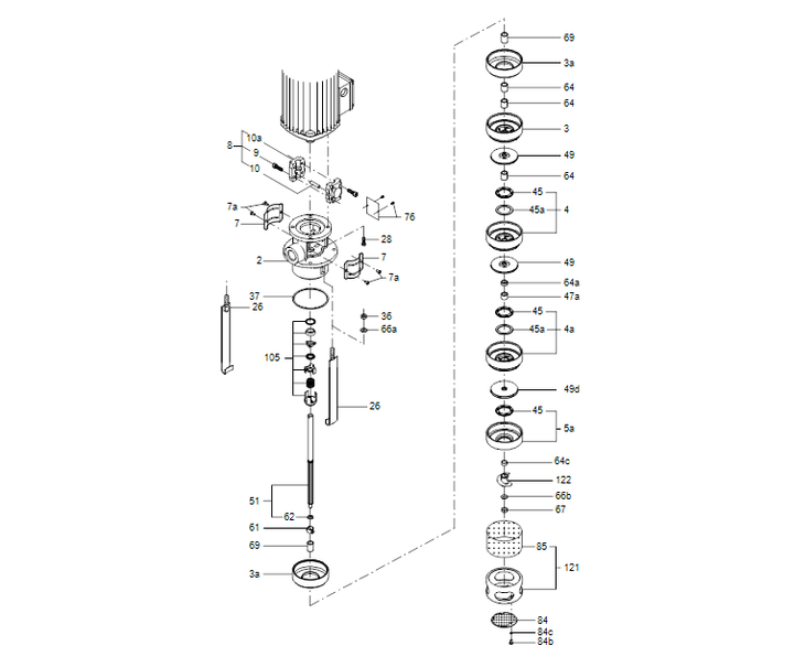 GRUNDFOS Eintauchpumpe SPK 2-8/5 A-W-A-AUUV - Art. 3HDH0365