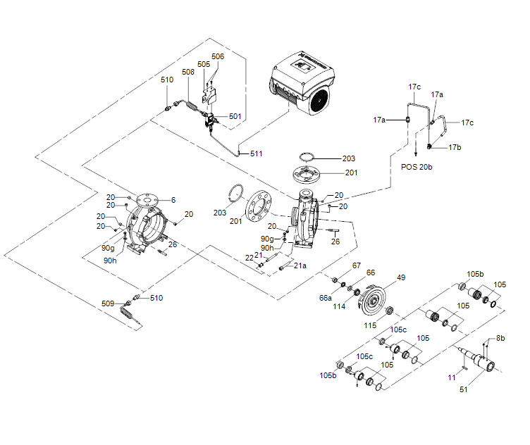 
GRUNDFOS Einstufige Blockpumpe NBGE 125-100-250/275 VBIASF2LESBQQESW1 Art.92944049

