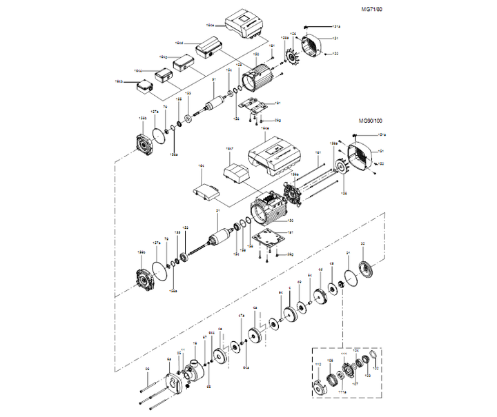 GRUNDFOS Blockpumpe CM 5-7 A-R-I-E-AQQE C1-A-A-N - Art. 92889642