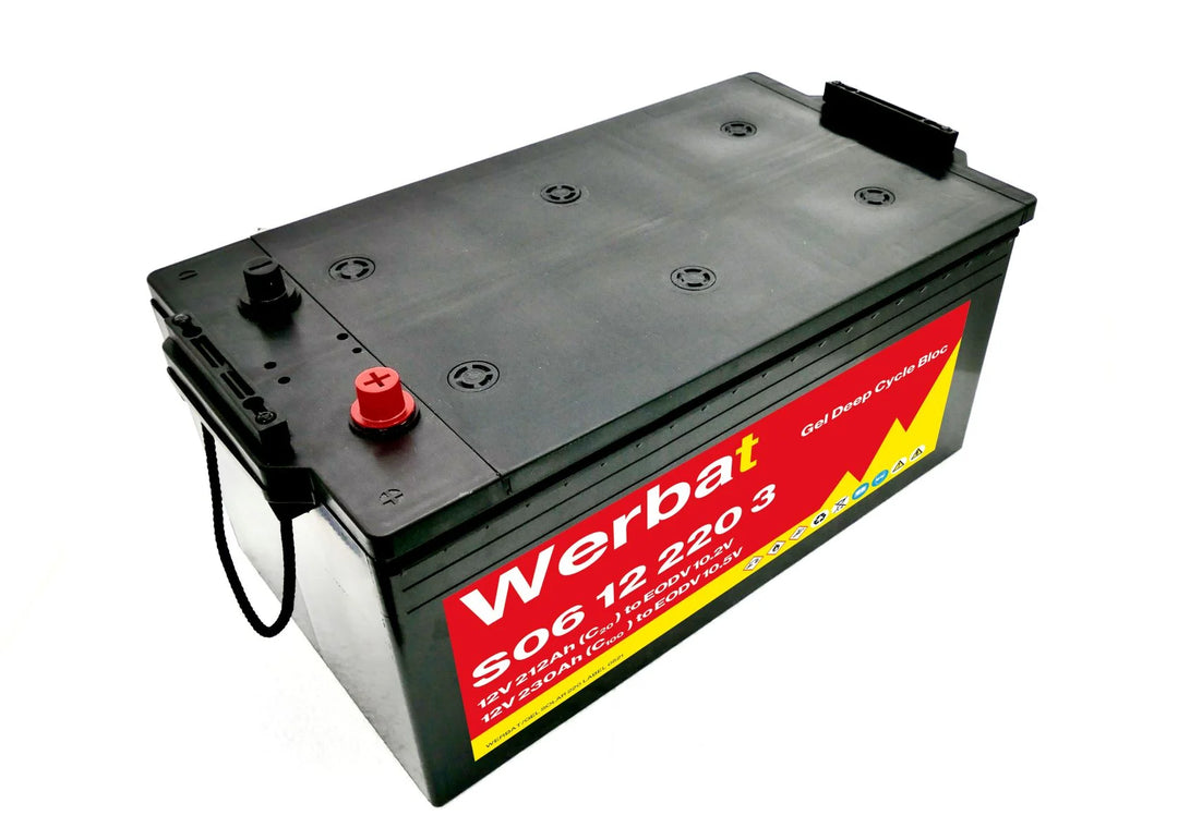 PSC Solar UK - Speicher - Eternity Technologies
                                                        S06-12-220 3 S06-12-220 3 (12V 220Ah @ 100hr) - Art. 19738