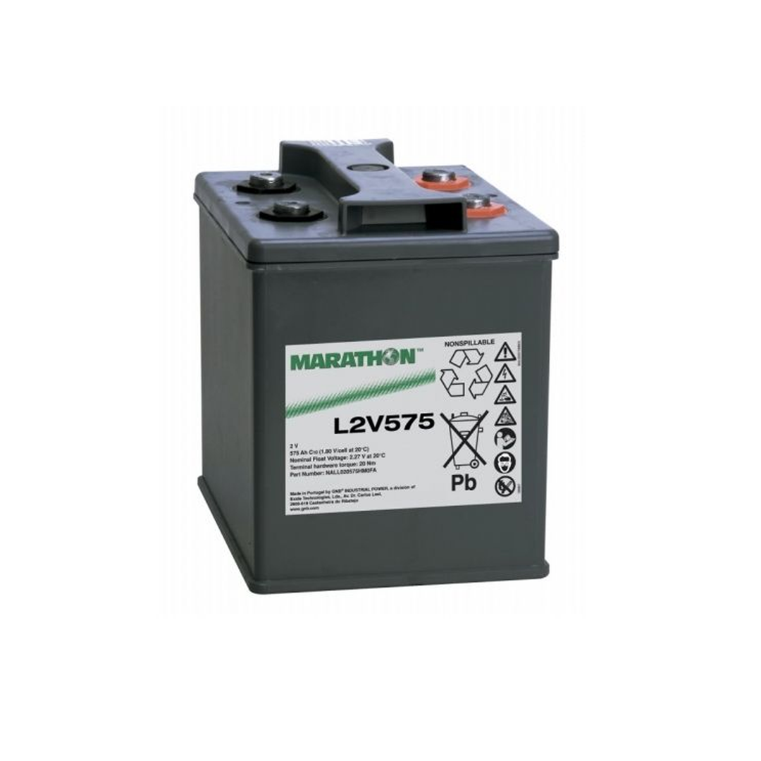 Exide L2V575 AGM-Batterie inkl. MTZ – 12V 57,5Ah VRLA-Bleiakku für USV & Telekom-Anwendungen