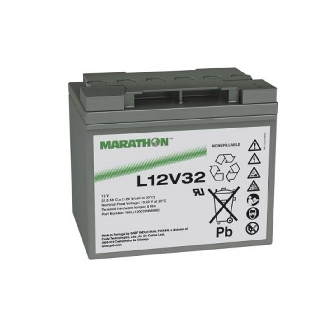 Exide Marathon Bleiakku L12V32 inkl. MTZ – Leistungsstarke & zuverlässige Energiequelle