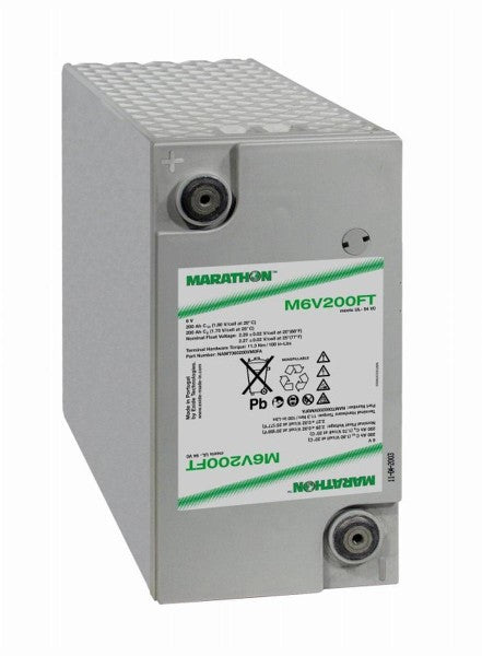 Exide Marathon Bleiakku M6V200FT inkl. MTZ – 6V Hochleistungs-Industriebatterie für Telekom & USV-Anwendungen