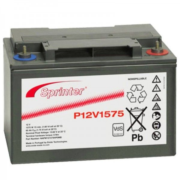 Exide Sprinter – 12V 61Ah Blei-Starterbatterie – Zuverlässige Batterie für PKW & Transporter