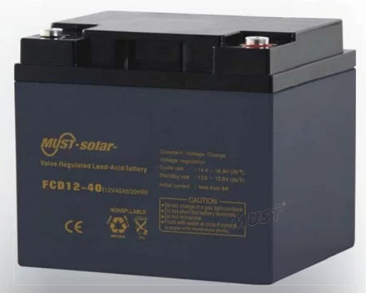 Must Energy (Guangdong) Tech Co., Ltd - Speicher - FCD Series 6V,12V FCD12-75 - Art. 8937