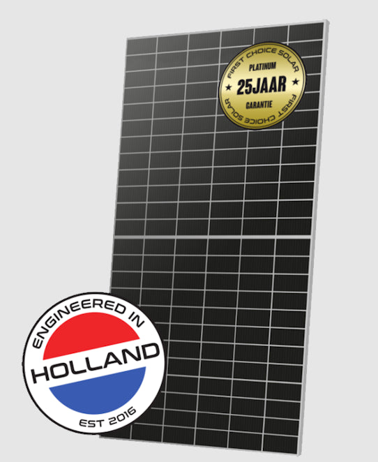 First Choice Solar BV - Solarmodul - FCS 455W White Backsheet Silver Frame FCS 455W - Art. 232778