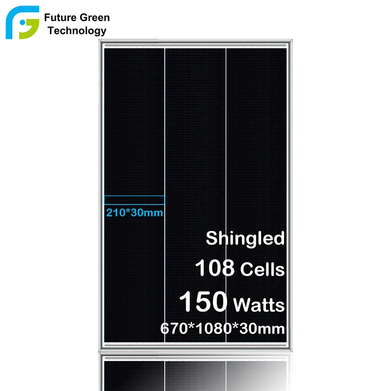 Future Green Technology Co., Ltd. - Solarmodul - FGETS40-12-18P 110-170W 115 - Art. 236543