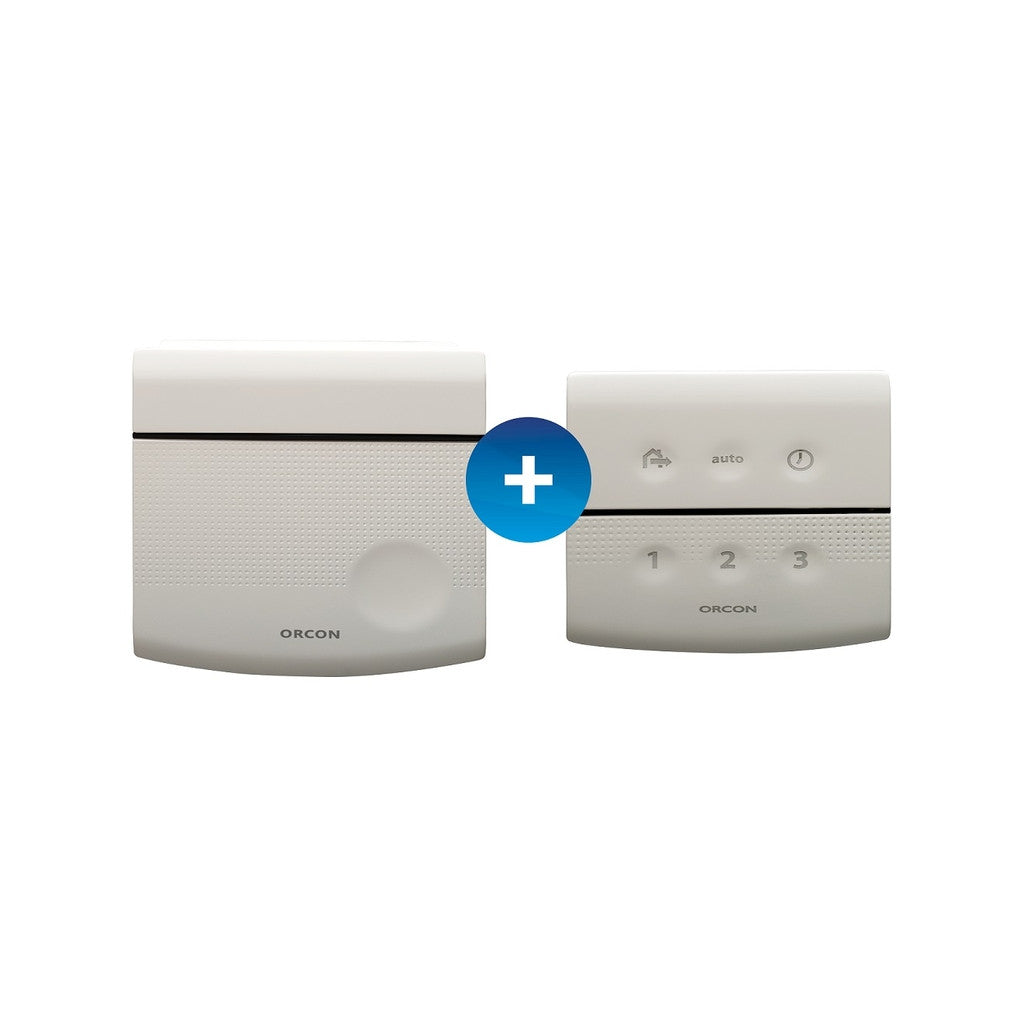 Orcon CO2 Raumsensor + Fernbedienung 15RF – Wohnhausventilatoren Schaltmaterial, Art.-Nr. 5250000145