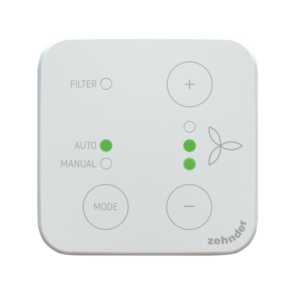 Zehnder ComfoSwitch C55 – WRG-Schaltmaterial, Art.-Nr. 5250000206