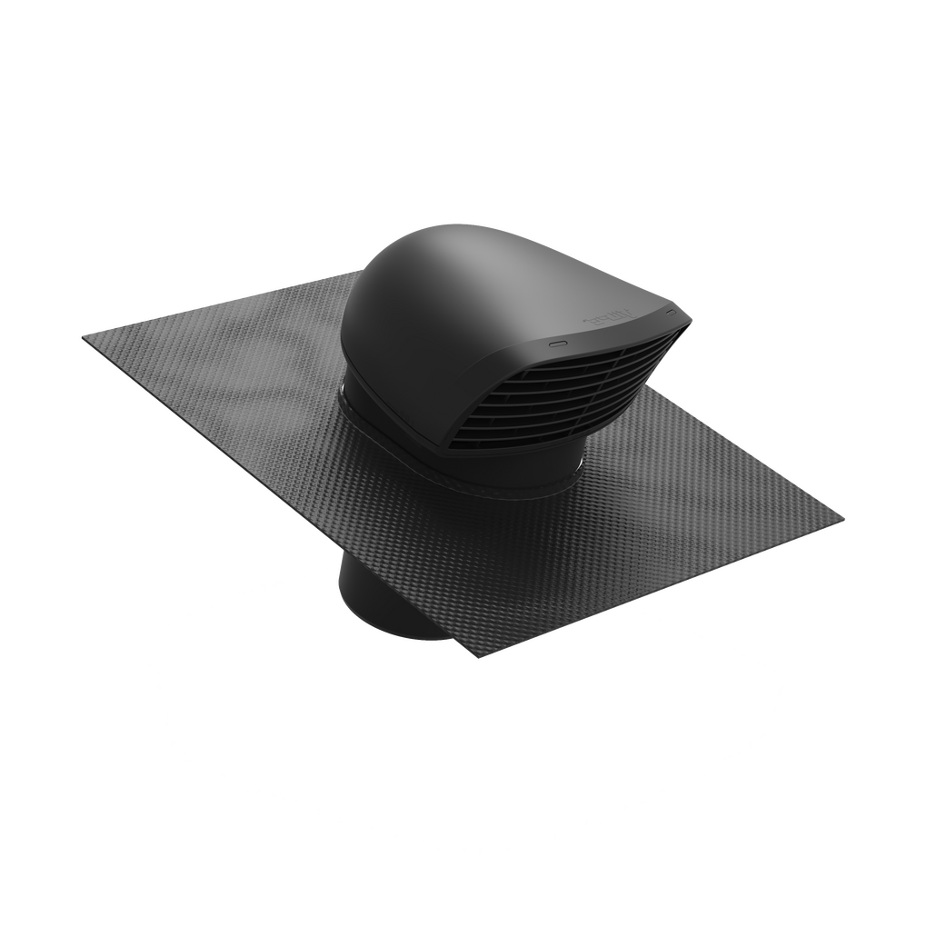 Renson design Dachdurchführung Flex schwarz – Dachdurchführungen, Art.-Nr. 5320000012