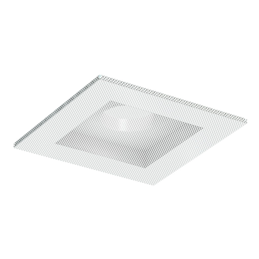 Solid Air PRVMIOZ 250 595mm RAL9010 – Perforiert (Deckengitter), Art.-Nr. 8001000068
