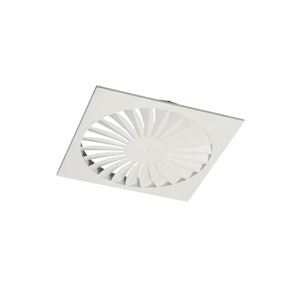 Solid Air RRBDOO 250 RAL9010 – Deckengitter (Drallauslass flach), Art.-Nr. 8201000048