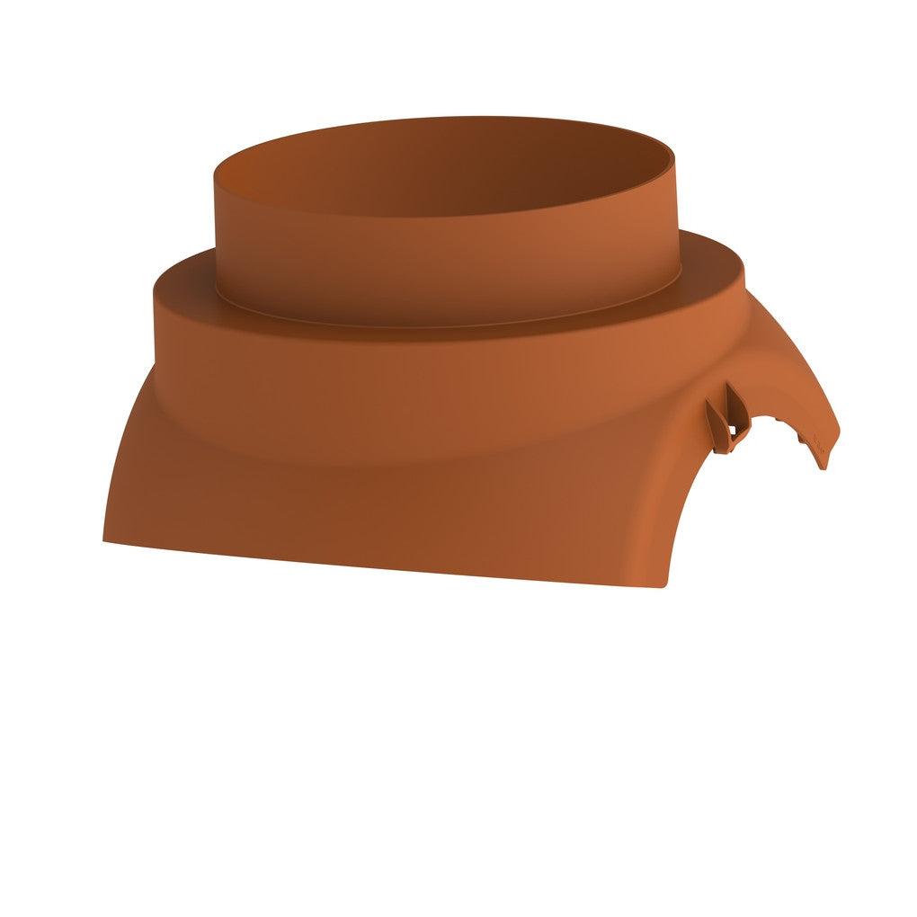 Burgerhout DX Easy Scharnierhaube 263 Terra – Scharnierhaube (Dachdurchführungen), Art.-Nr. 5160000339