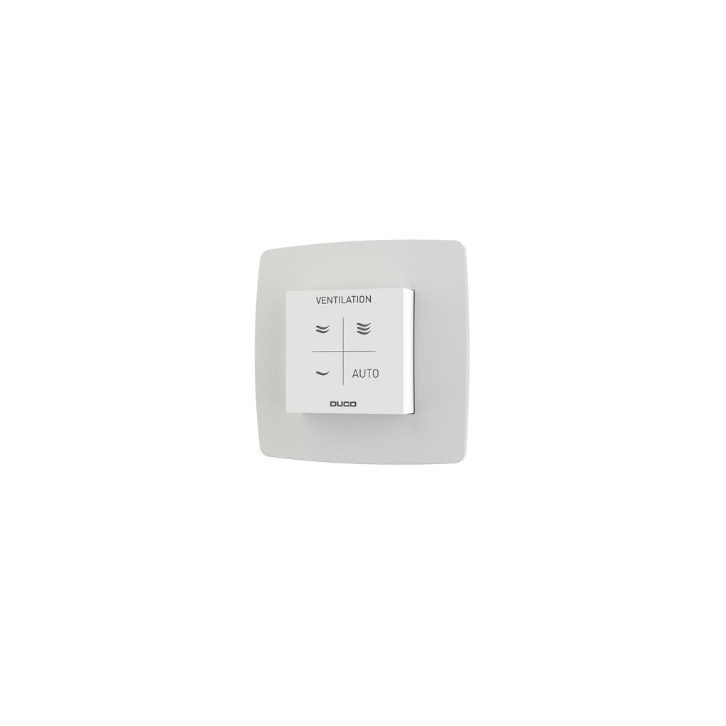 Duco CO2 Raumsensor RF/kabelgebunden weiß – Raumsensor (Wohnhausventilatoren Schaltmaterial), Art.-Nr. 5250000259