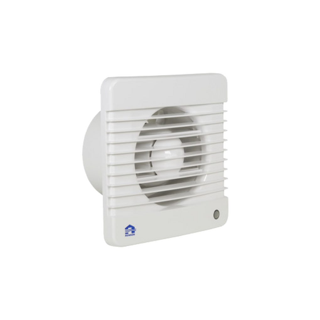 Renson 7101 Waves BASE Ø100 quadratisch – Badventilator (Bad- und WC-Ventilatoren), Art.-Nr. 5310000240