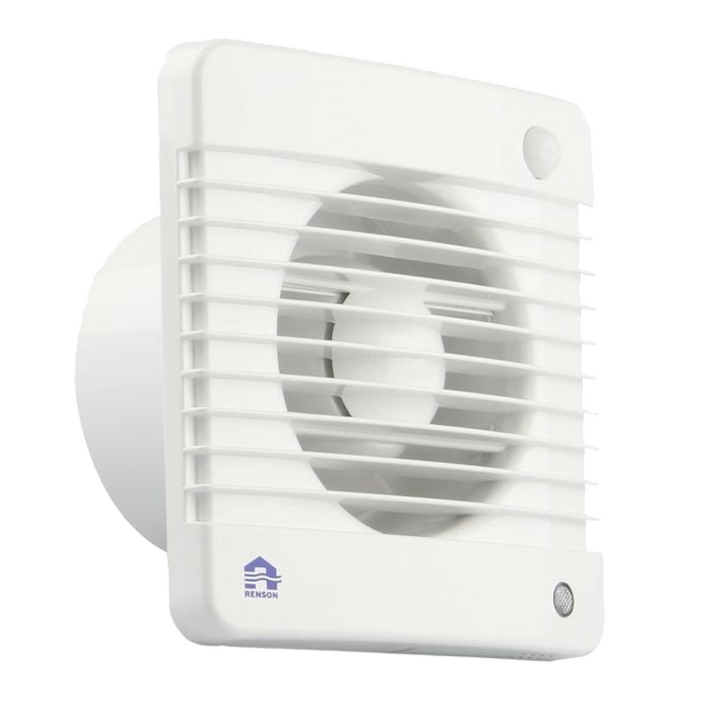 Renson 7501M Waves BASE Ø100 Ventilator Timer beweging weiß – Badventilator (Bad- und WC-Ventilatoren), Art.-Nr. 5310000241