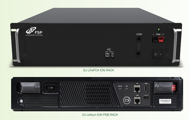 FSP Technology Inc. - Speicher - FSP’s 19” Rack-Mount Li-Ion Battery BS4856FSP - Art. 15033