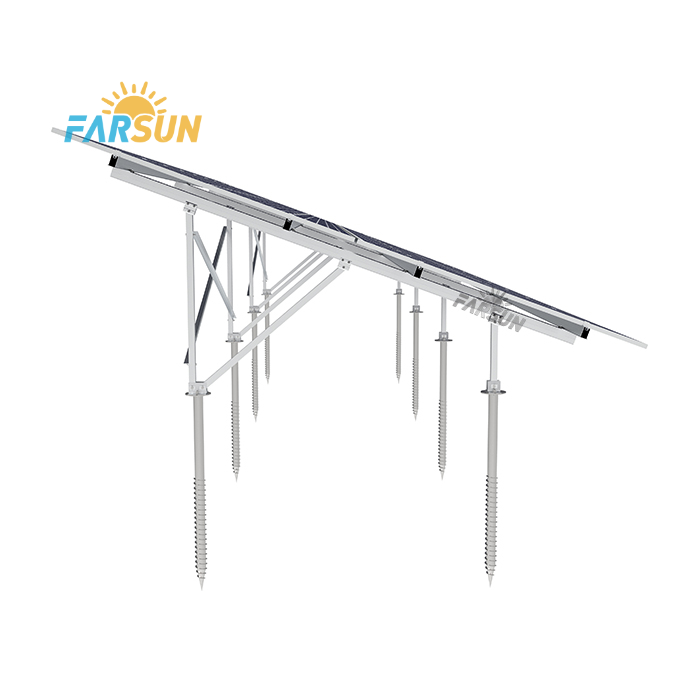 Xiamen FarSun Technology Co., Ltd. - Montagesysteme - FS Solar Aluminum Farm Mounting System GW Power... FS Solar Aluminum Farm Mounting System GW Power Stand - Art. 9961