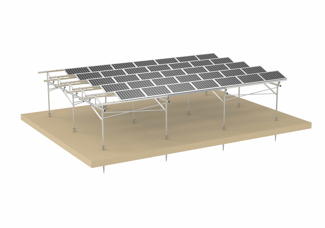 Xiamen Ziyuan Energy Technology Co., Ltd. - Montagesysteme - Farmland Mounting System ZYE-SFM - Art. 9389