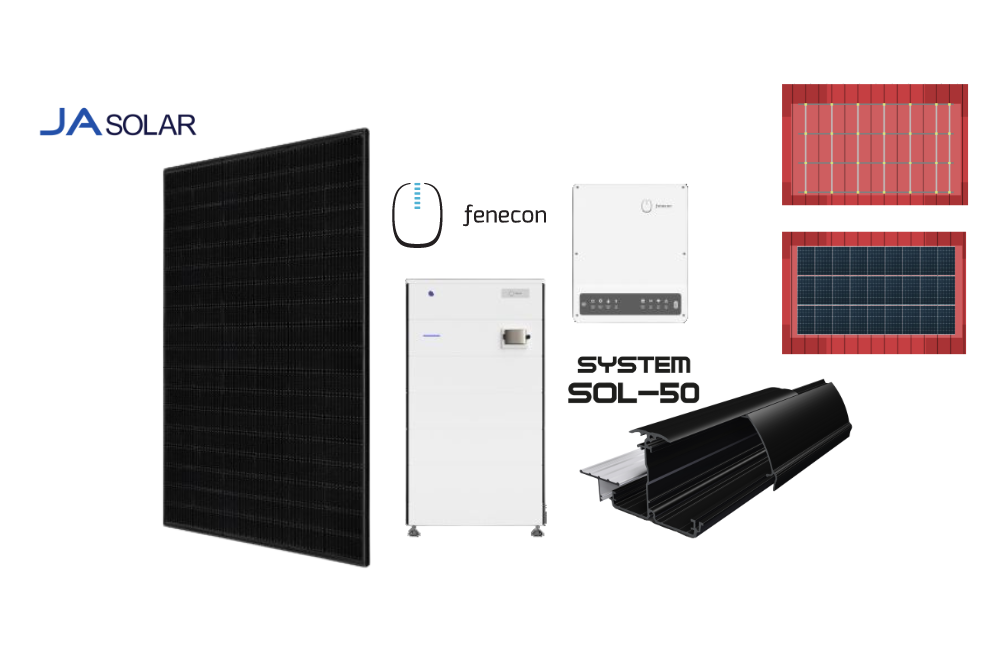 Fenecon Premium Solarpaket fullblack: 9,99 kWp -Art. 990600