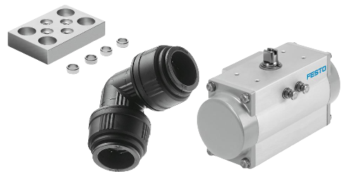 Festo U-1/2Pneumatic silencer
