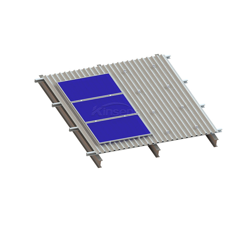 Xiamen Kinsend Metal Tech. Co., Ltd. - Montagesysteme - Fixed Trapezoidal Metal Roof Mounting System Fixed Trapezoidal Metal Roof Mounting System - Art. 9682