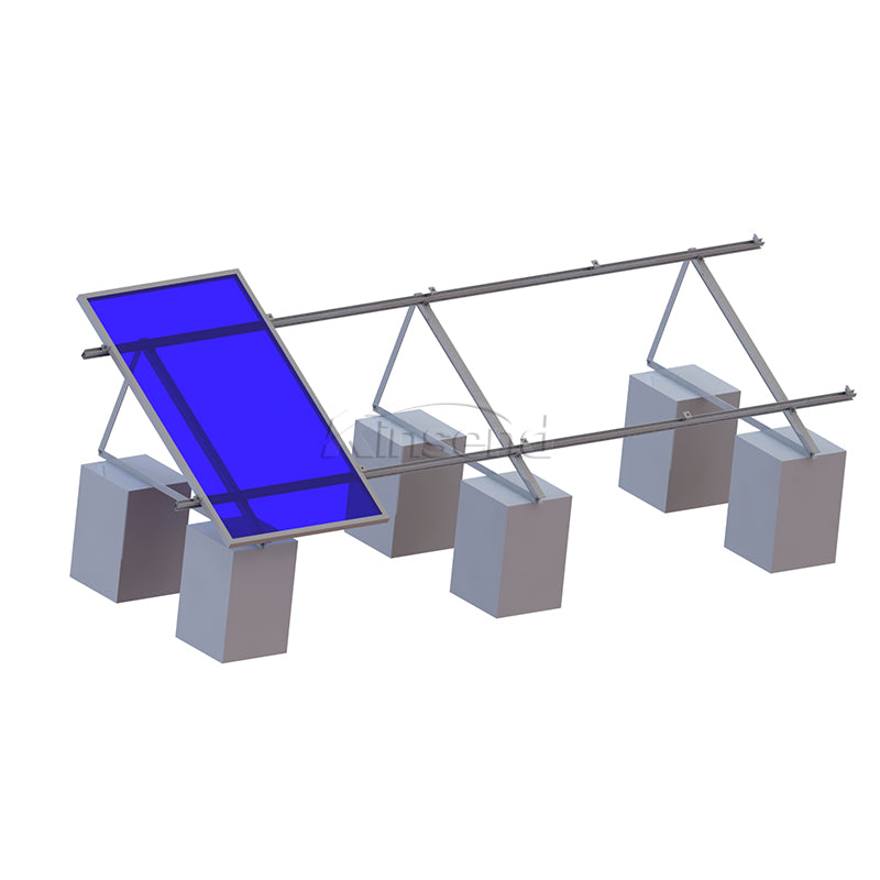 Xiamen Kinsend Metal Tech. Co., Ltd. - Montagesysteme - Fixed Triangle Bracket For Flat Roof Mounting Fixed Triangle Bracket For Flat Roof Mounting - Art. 9683