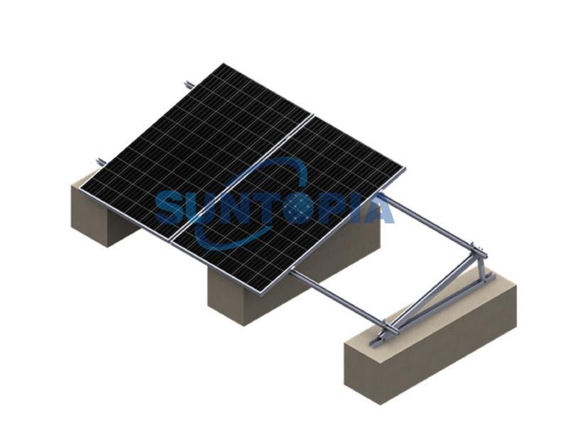 Suntopia New Energy Technology (Shanghai) Co., Ltd. - Montagesysteme - Flat Roof - Triangle System Flat Roof - Triangle System - Art. 10599