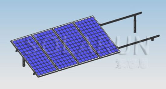 Shanghai Solarun Solar Co., Ltd. - Montagesysteme - Flat Roof Mount - SR820 SR820 - Art. 1563