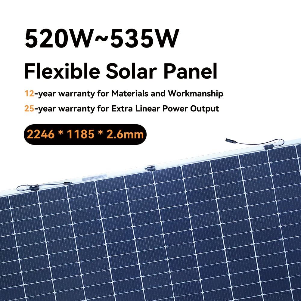 Maanshan Kinse Energy Technology Co., Ltd - Solarmodul - Flexible 520W~535W KS535-144M182-FL - Art. 224768