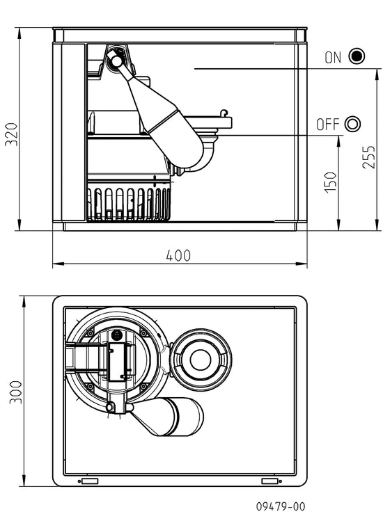 JUNG PUMPEN FLUTBOX - Art. JP09479