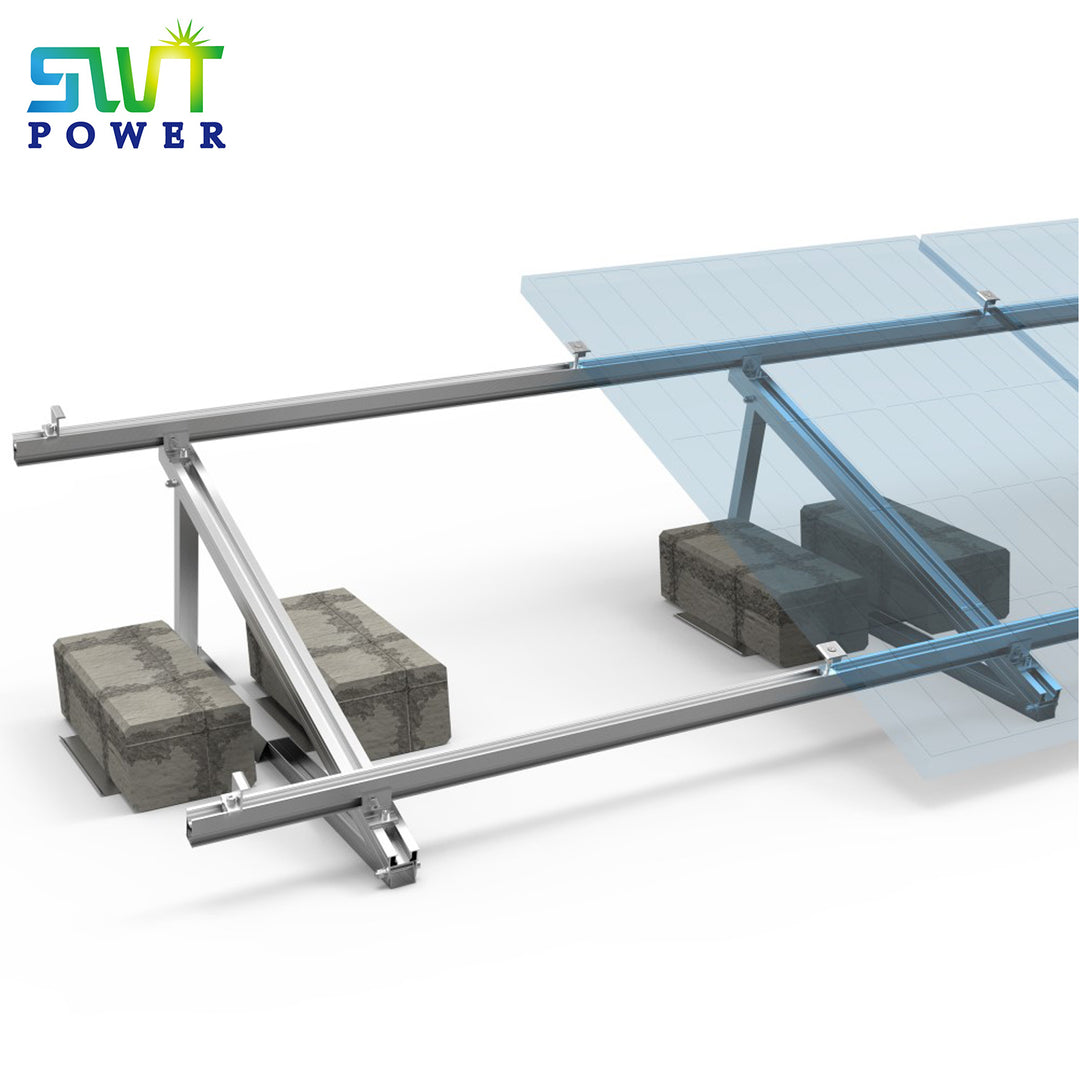 Xiamen Sweet Power Tech Co., Ltd. - Montagesysteme - Folded triangle flat roof mount – Delta Folded triangle flat roof mount – Delta - Art. 8618