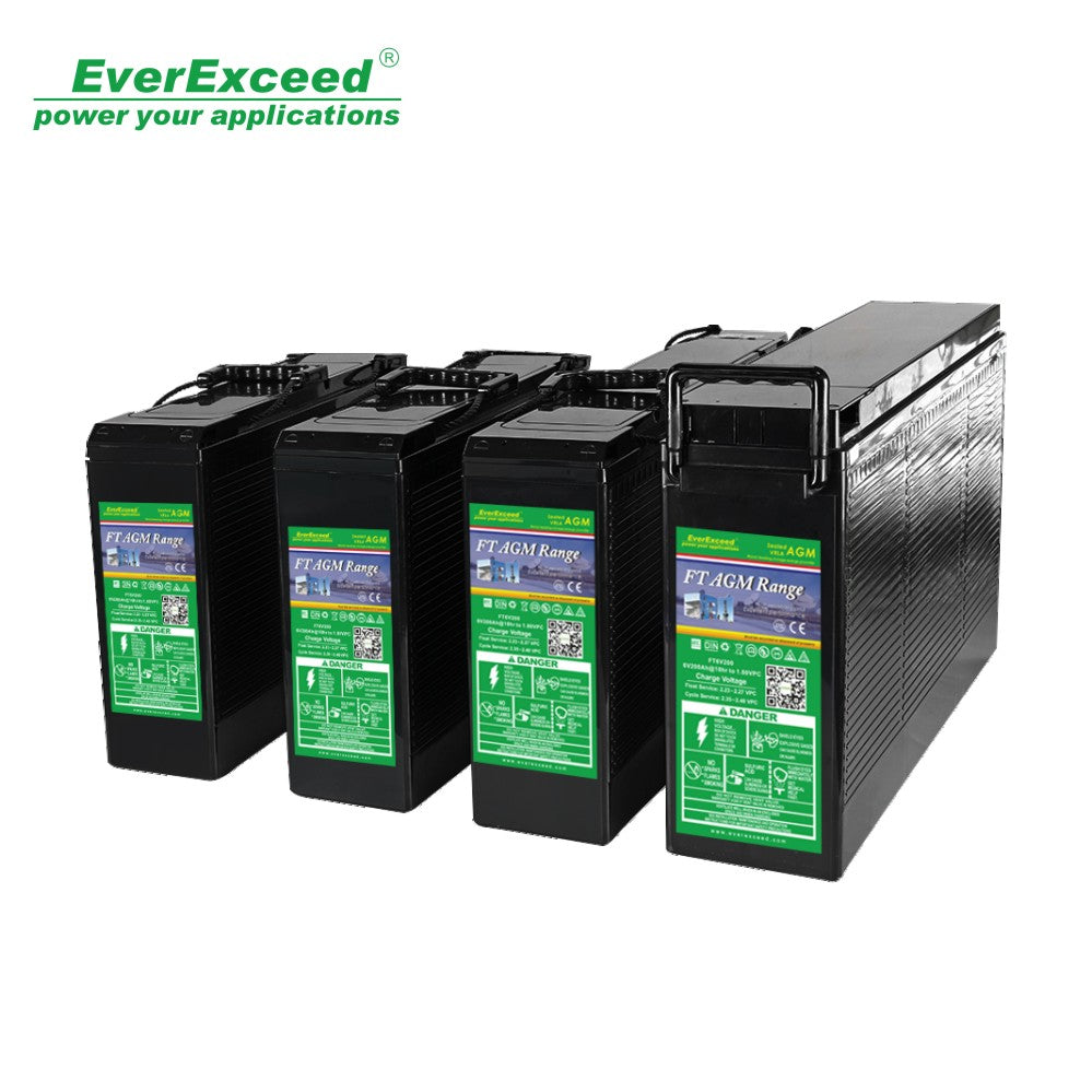 Shenzhen EverExceed Industrial Co., Ltd. - Speicher - Front Access FT AGM Range VRLA FT12V155B - Art. 24329