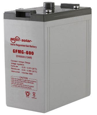 Must Energy (Guangdong) Tech Co., Ltd - Speicher - GFMG Series 2V GFMG-600 - Art. 9018