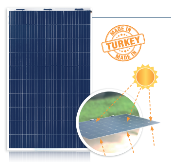 GTC Güneş Sanayi ve Ticaret A.Ş. - Solarmodul - GG1H-60 315-330W 320W - Art. 178366