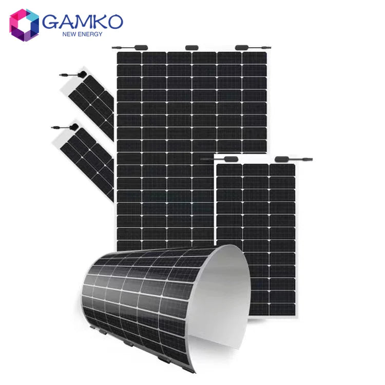Nantong Gamko New Energy Co., Ltd. - Solarmodul - GKA182/210M 300-360 Black/Bifacial/Flexible 300 - Art. 214597