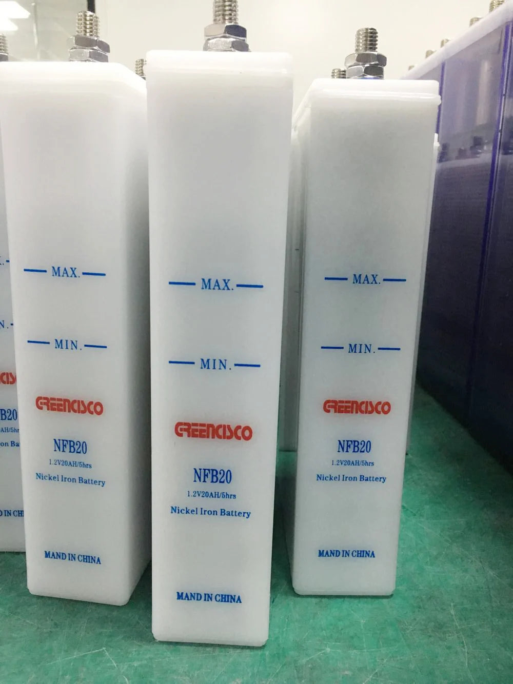 Greencisco Industrial Co., Ltd. - Speicher - GNM Nickel Cadmium Batteries GNM50 - Art. 14894